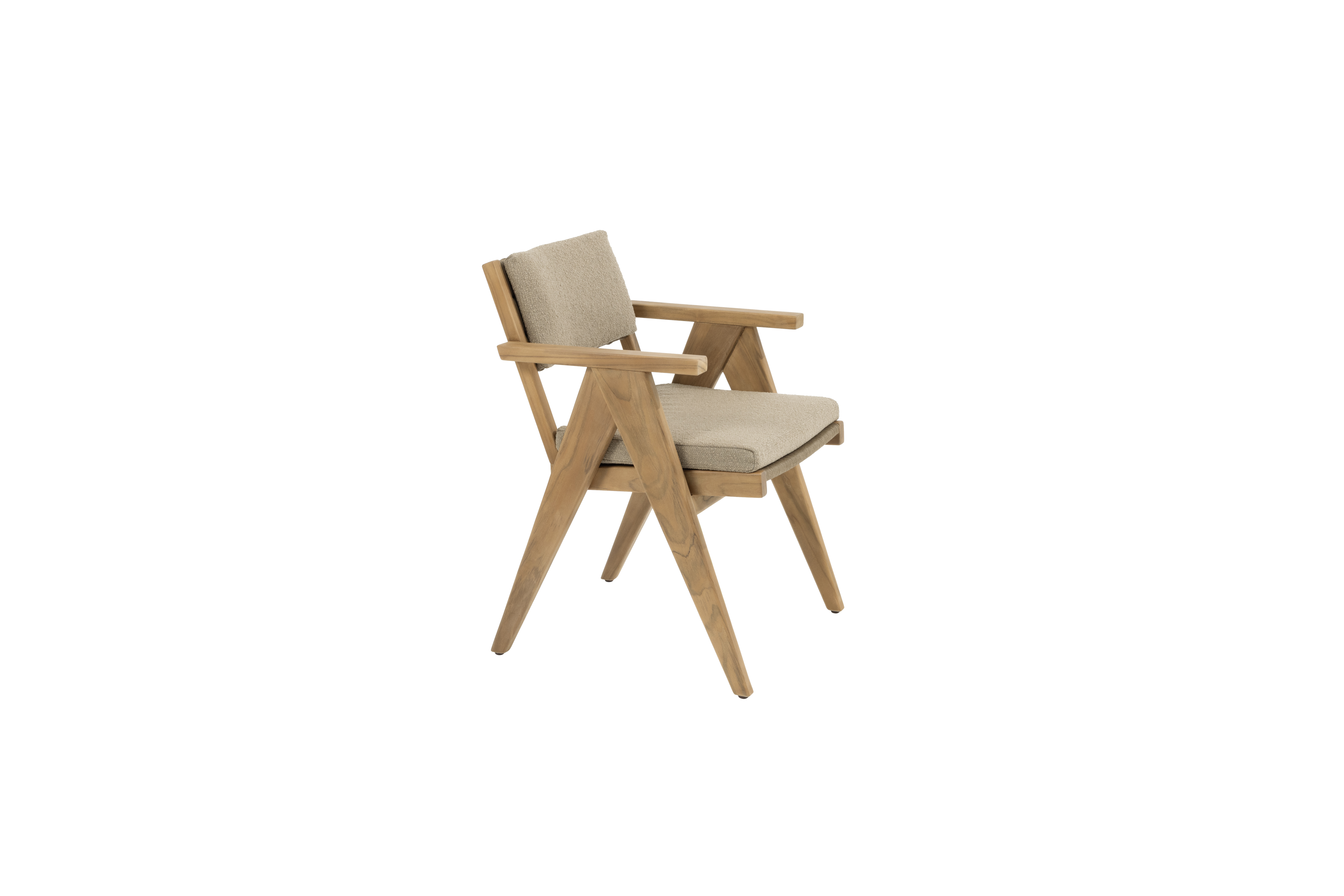 4 Seasons Mats Teak Dining Chair W/cushions
